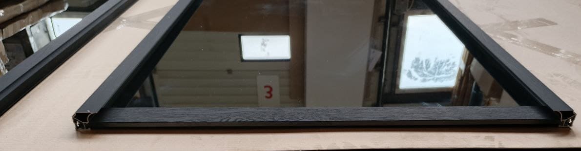 Дверные створки купе Зеркало (В.2555 Ш.1786) 2шт.