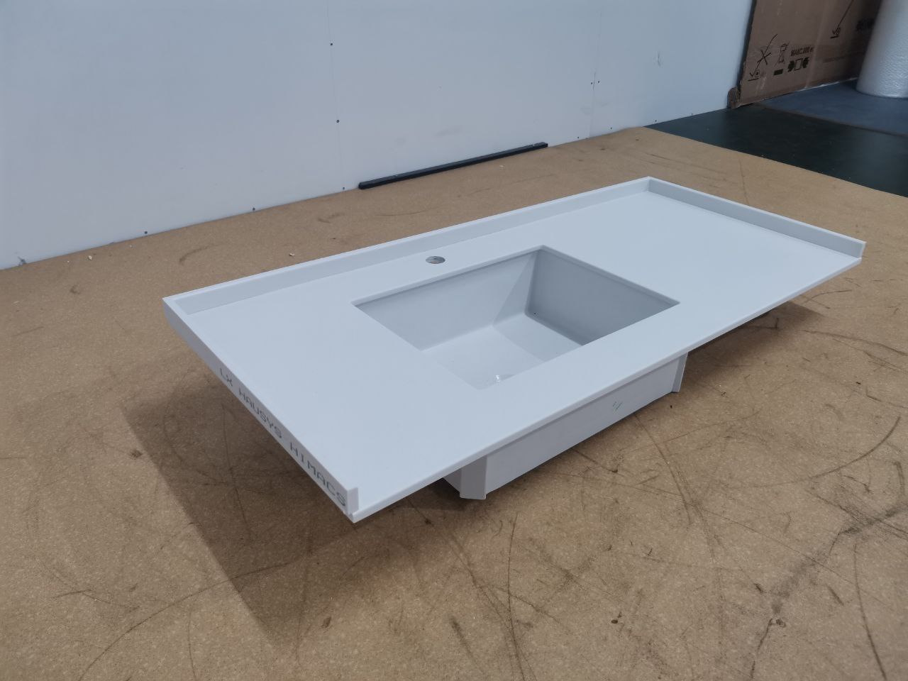 Столешница из ИК с раковиной 1.127х0.502 (Н=15)