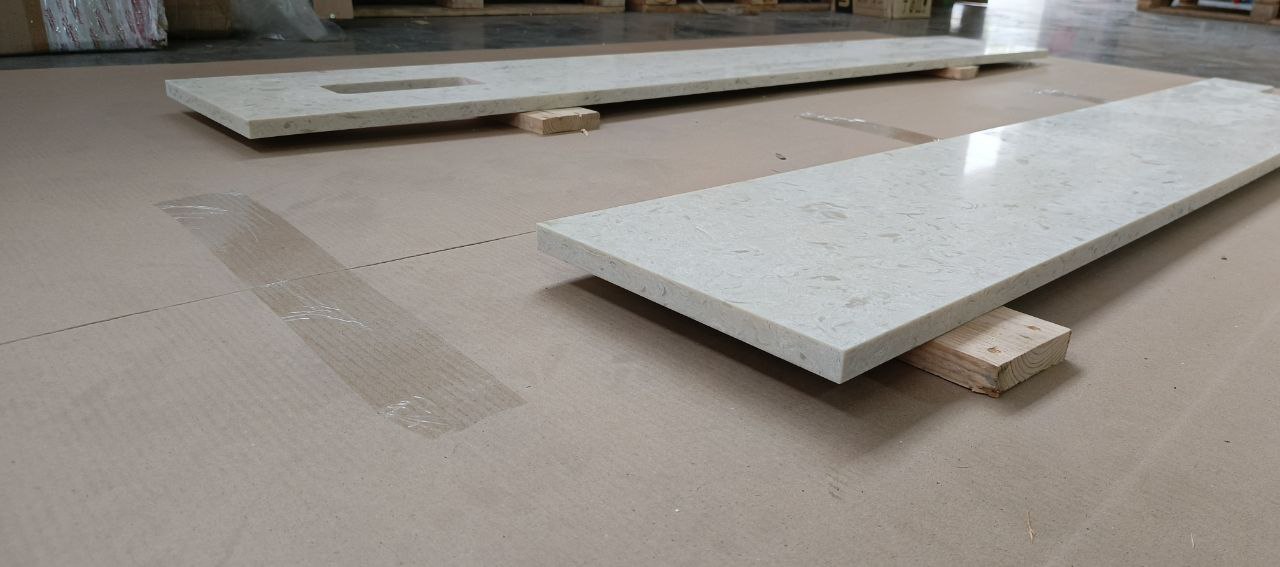 Комплект стеновых панелей из кварца