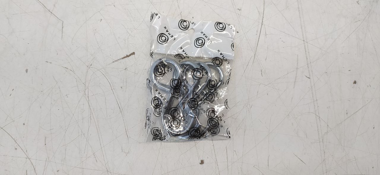 Набор крючков S-образных KALIBRA 006-10 5 штук Металл. Хром