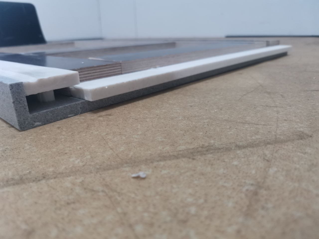 Столешница из искусственного камня 2.155х0.700 (H=40 мм)