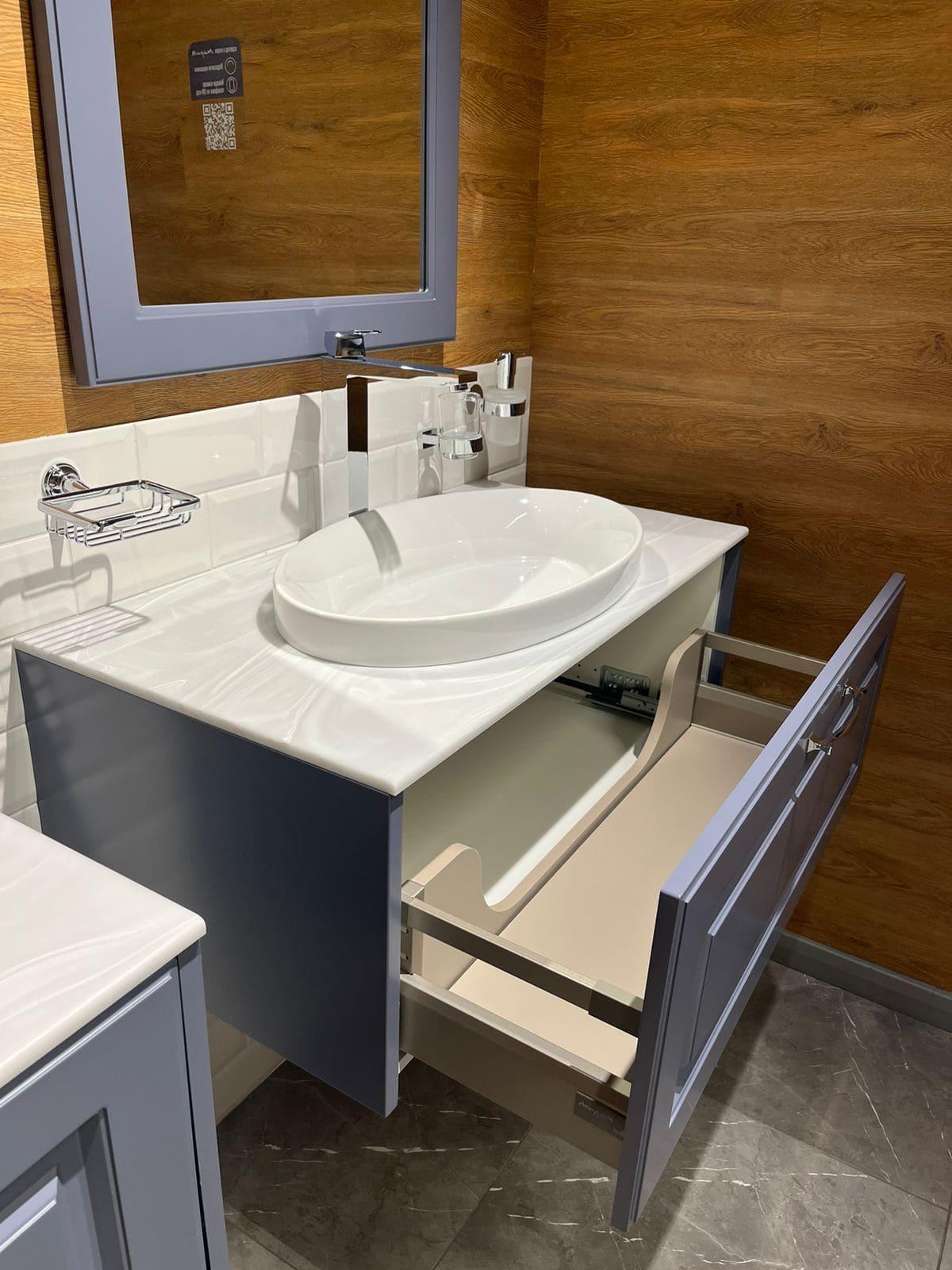 Ванная комната Nicolle крашеная