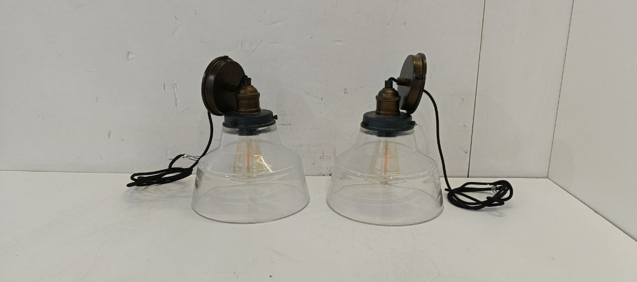 Комплект 2х светильников ELSTEAD LIGHTING FE-BASKIN-P-A-BR 