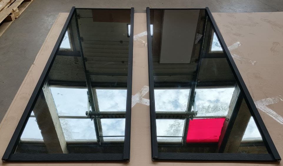 Дверные створки купе Зеркало (В.2555 Ш.1786) 2шт.