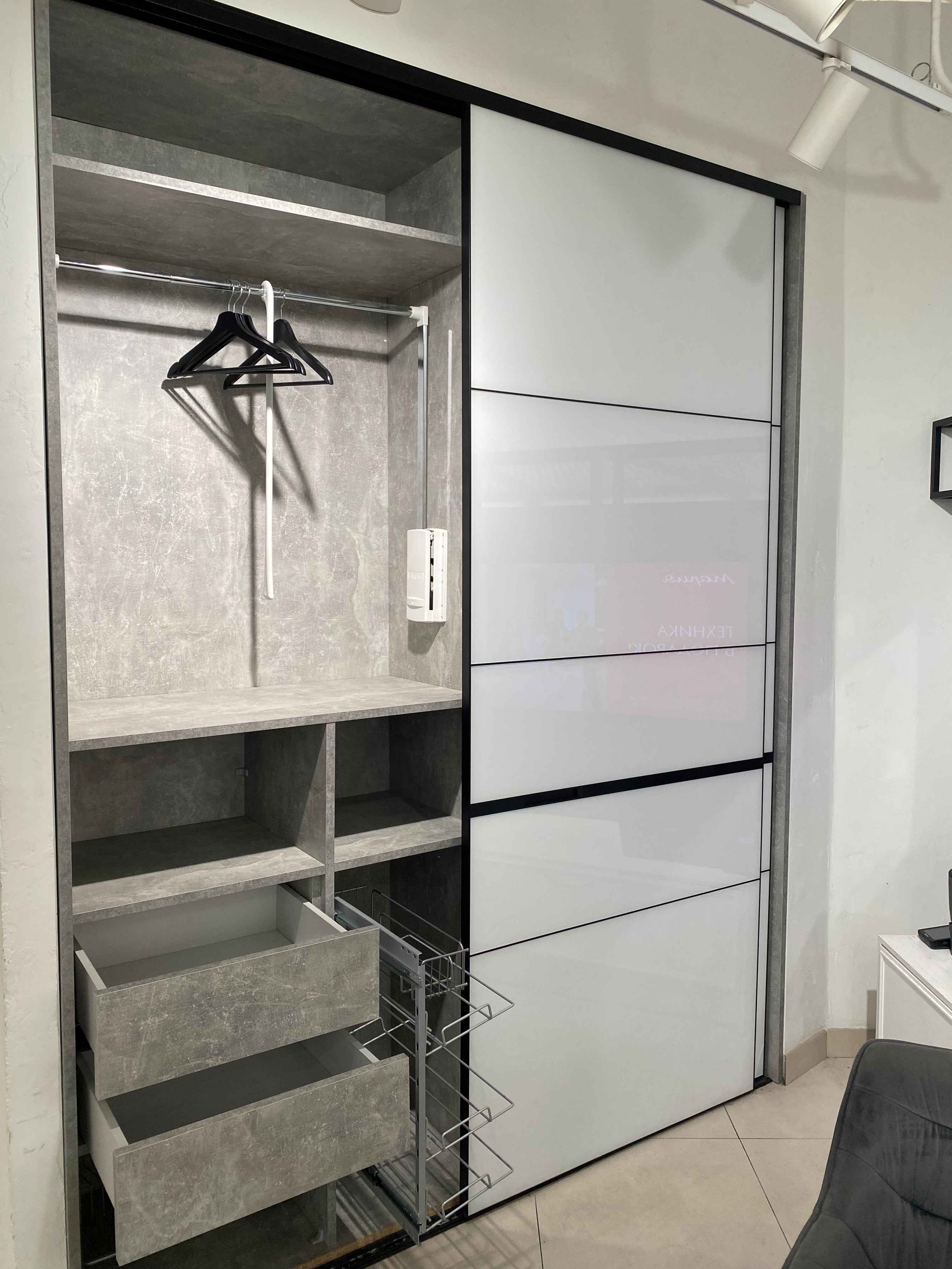 Встраиваемый шкаф-купе 2-х дверный Aristo Nova