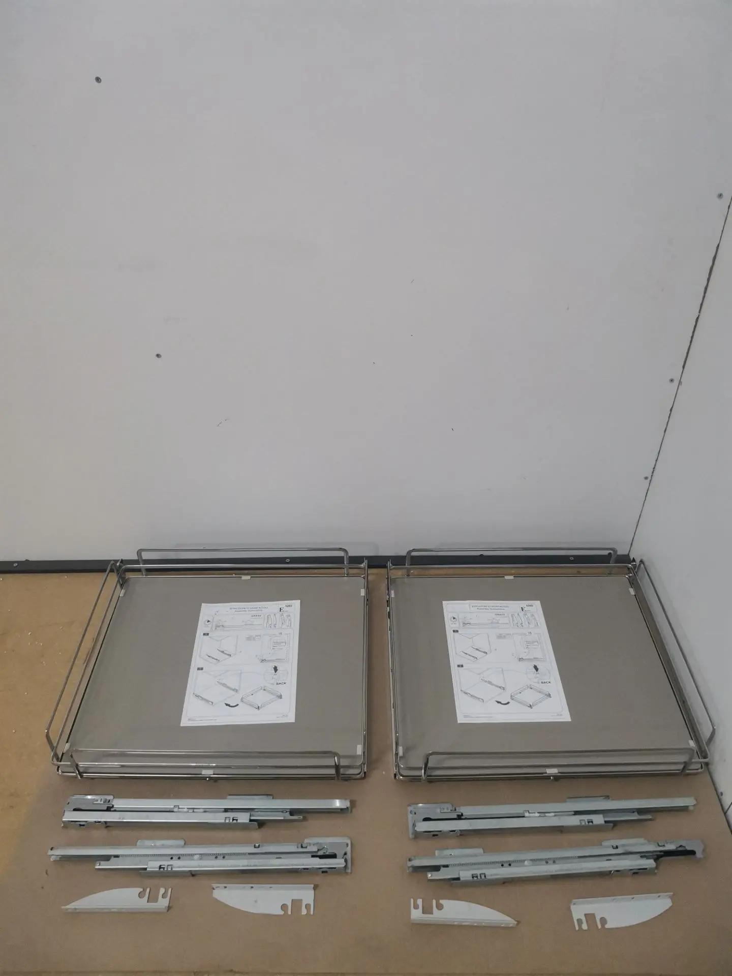 Комплект 2х выдвижных корзин INOXA ELLITE 5202EY/60-50PCCH 