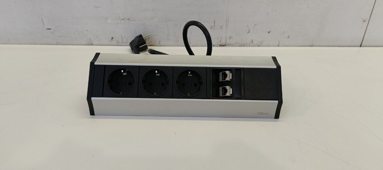 Горизонтальный блок розеток SCHULTE EVOline V-DockMod DATA SMALL 936.00.023 