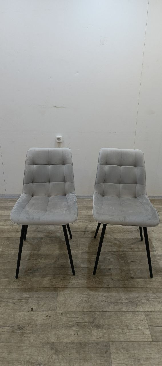 Комплект 2х стульев AERO B105 LIGHT GREY VL08, BK