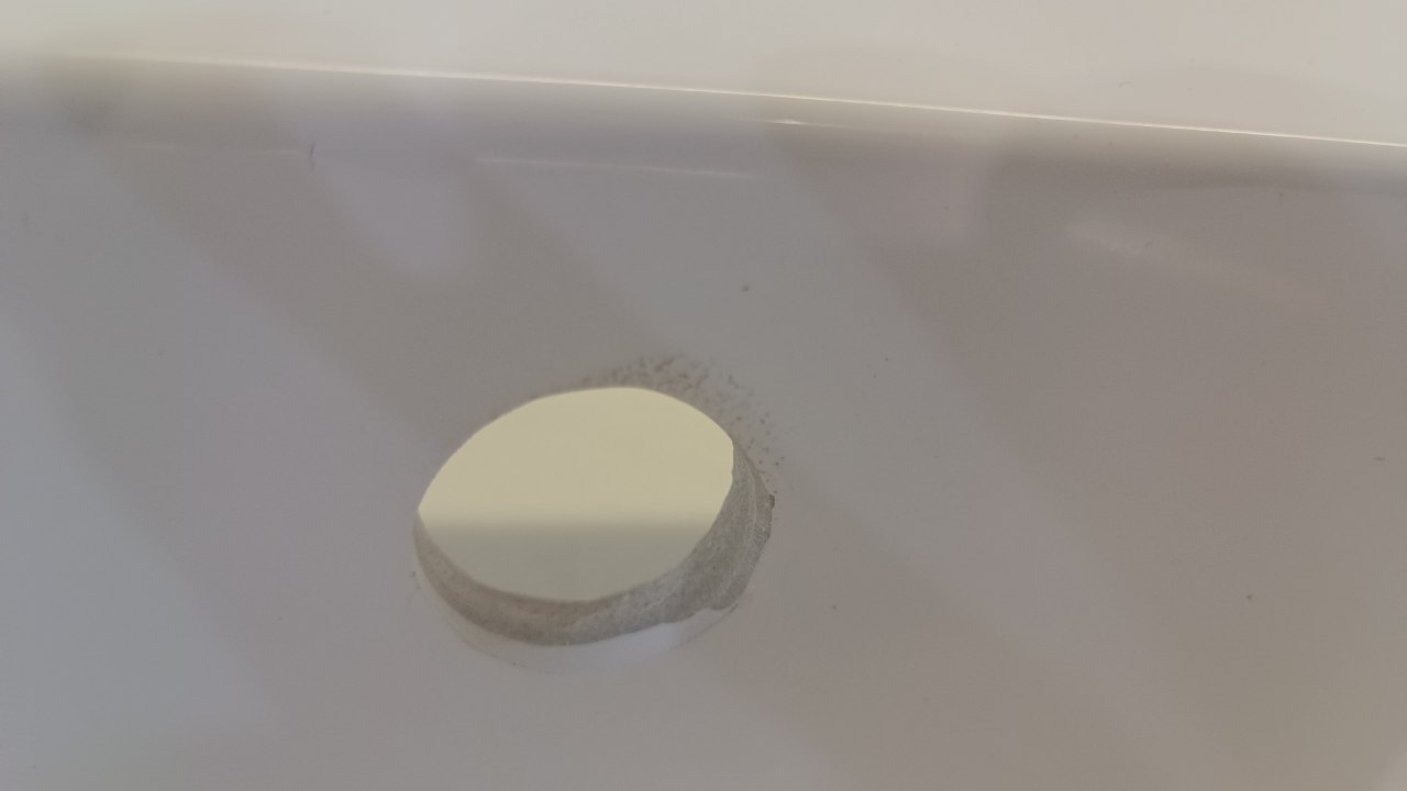 Раковина ЦВЕТ И СТИЛЬ Мария 95 литьевой мрамор/белый 