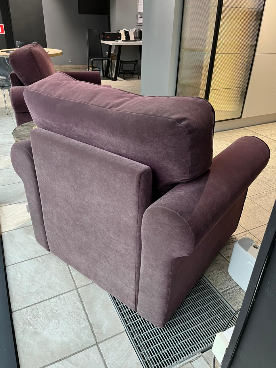 Комплект из 2-х кресел с пуфом SANTORINI 15