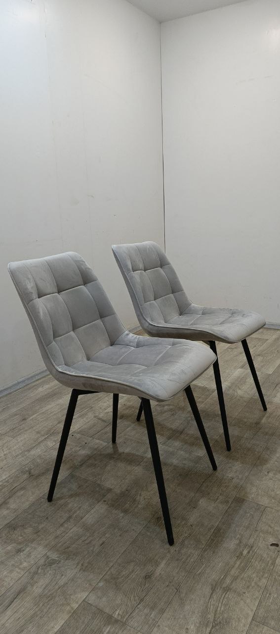 Комплект 2х стульев AERO B105 LIGHT GREY VL08, BK