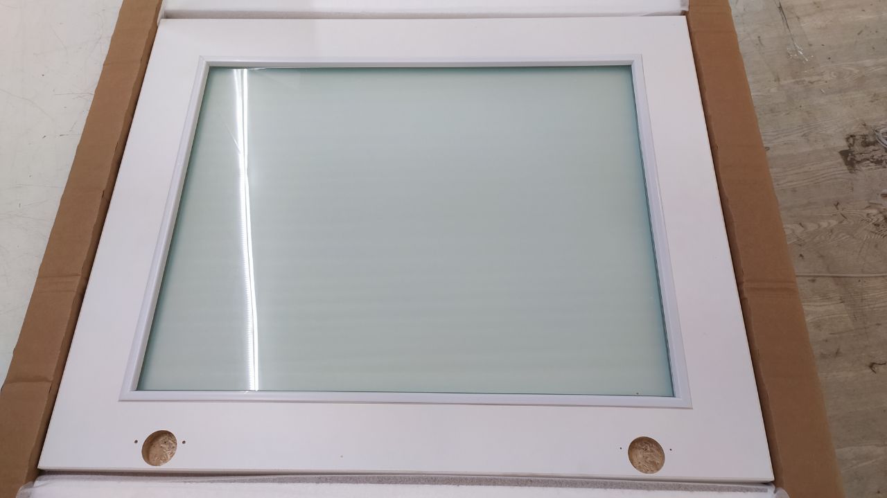 Фасад кухонный со стеклом  72.60 СТ, Белый