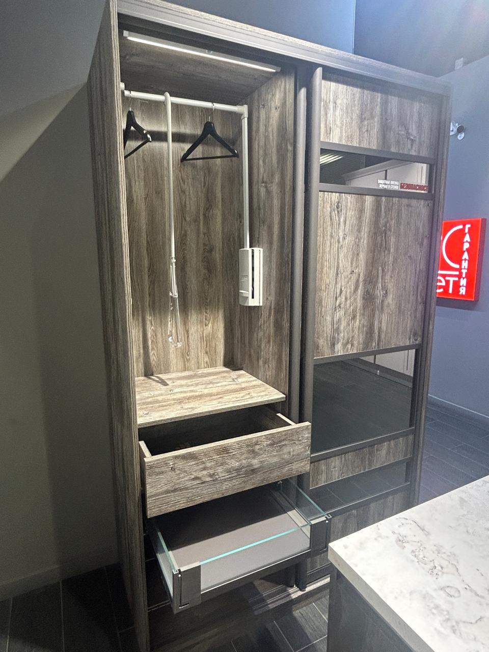 Шкаф-купе 2-х дверный Mix