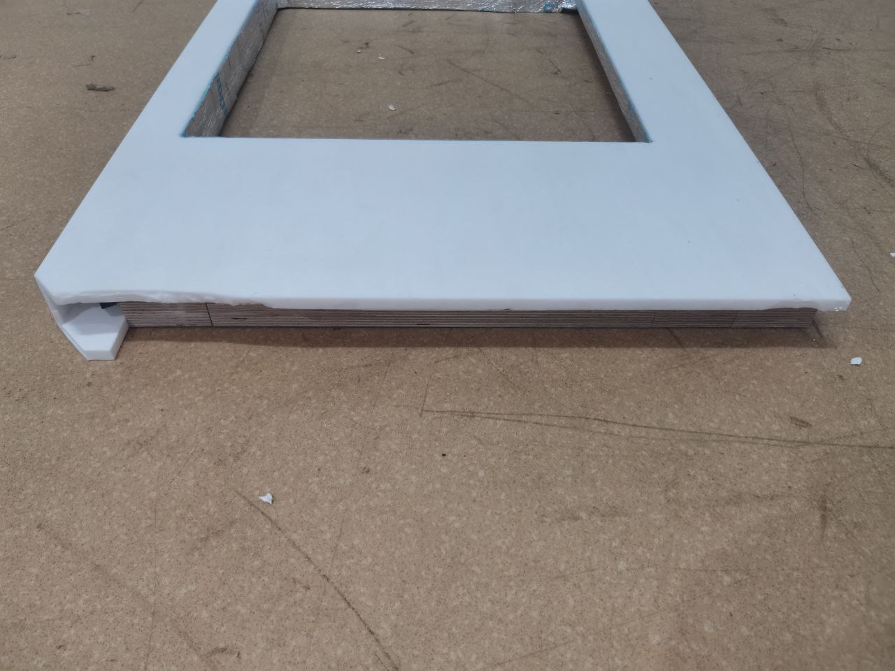 Столешница из искусственного камня (Н=60 мм) 0.970х0.650