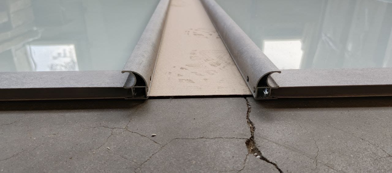 Дверные створки купе Стекло (В.2594 Ш.1696) 2шт.