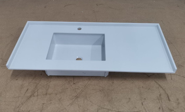 Столешница из ИК с раковиной 1.127х0.502 (Н=15)