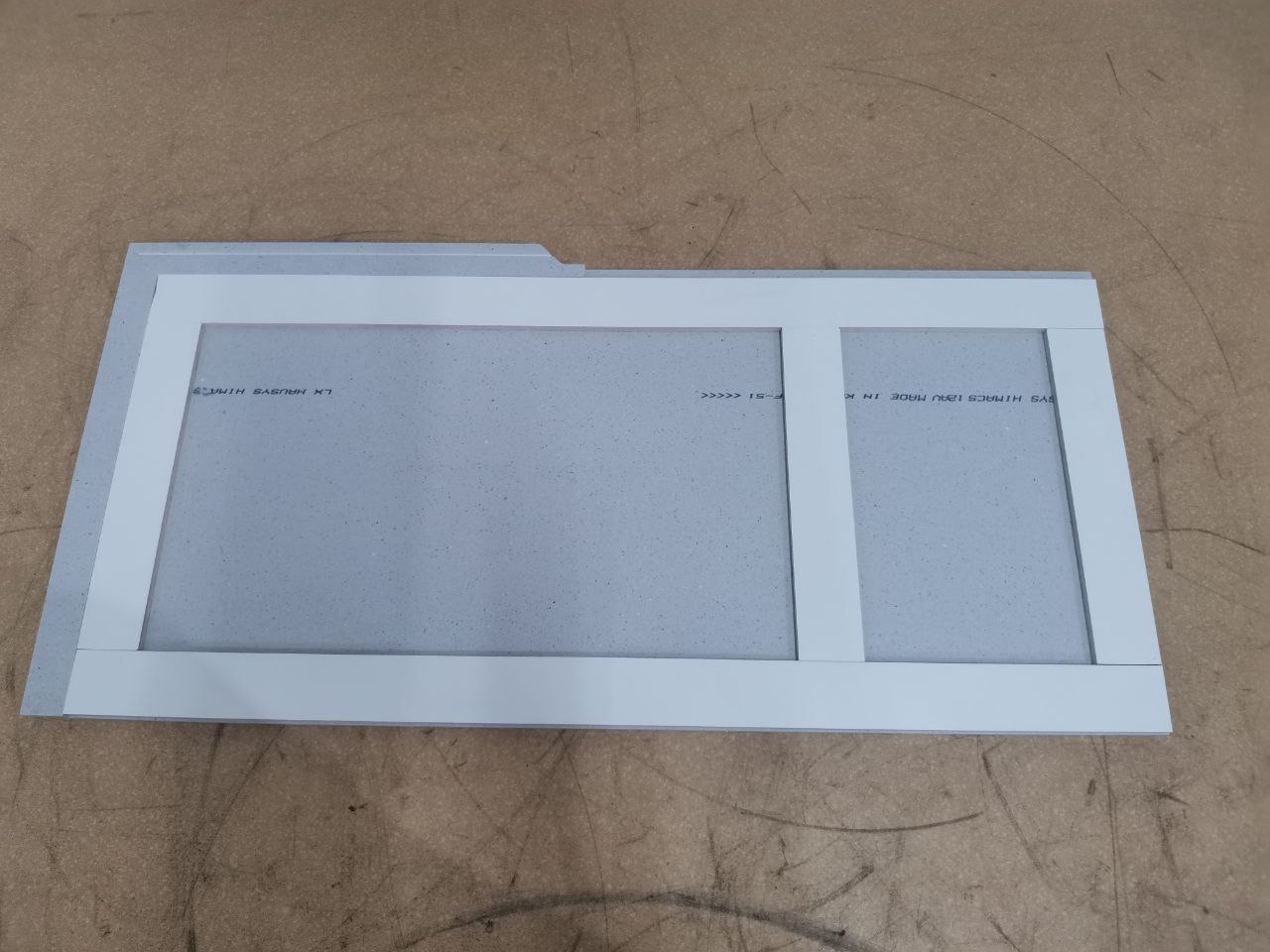 Столешница из ИК 1.234х0.600 (Н=25 мм)