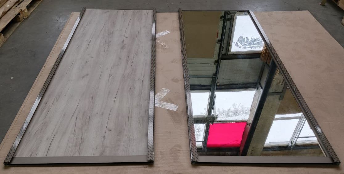 Дверные створки купе MIX (В.2468 Ш.1986) 2шт.