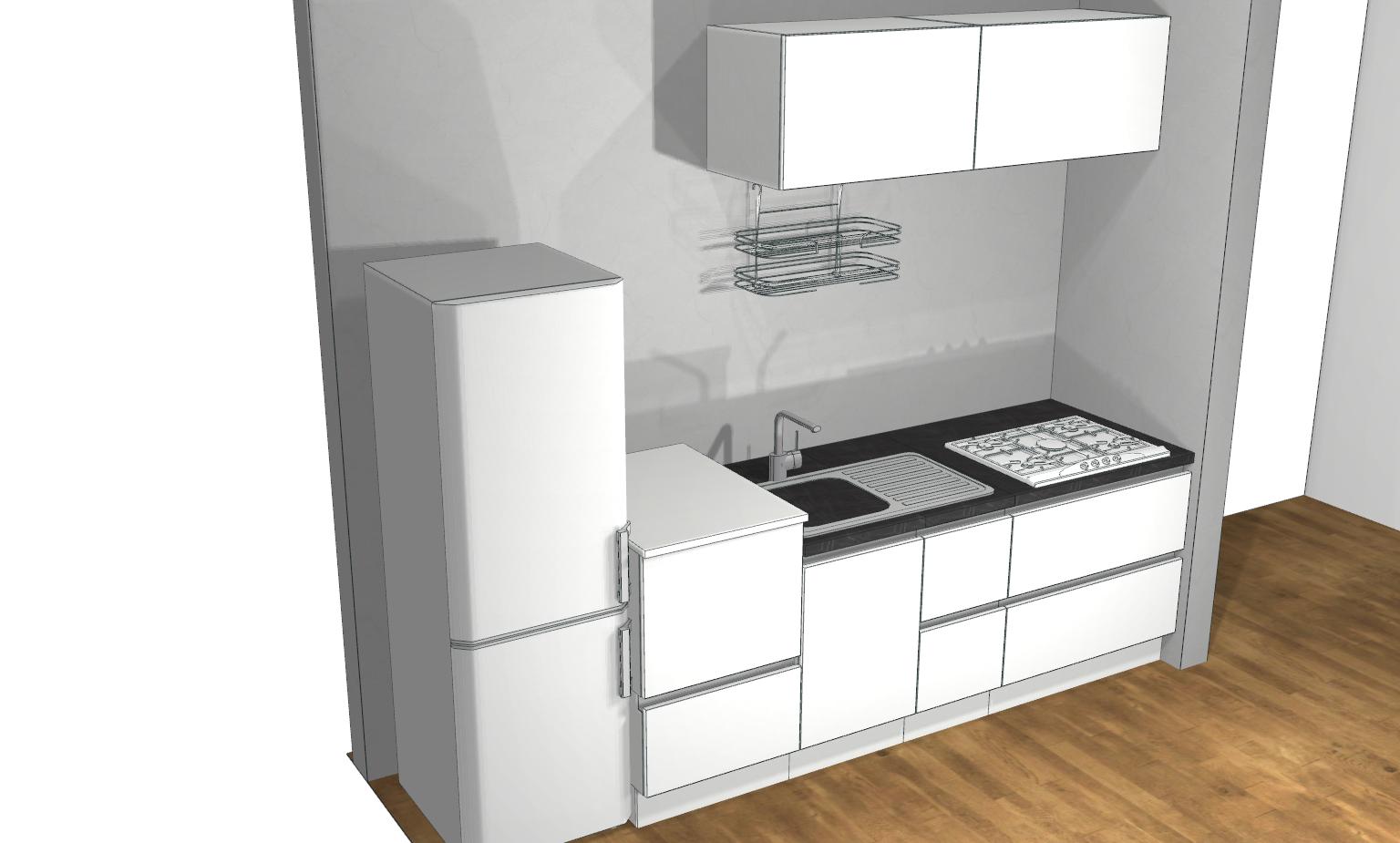 Кухонный гарнитур Vector акрил Minimal II