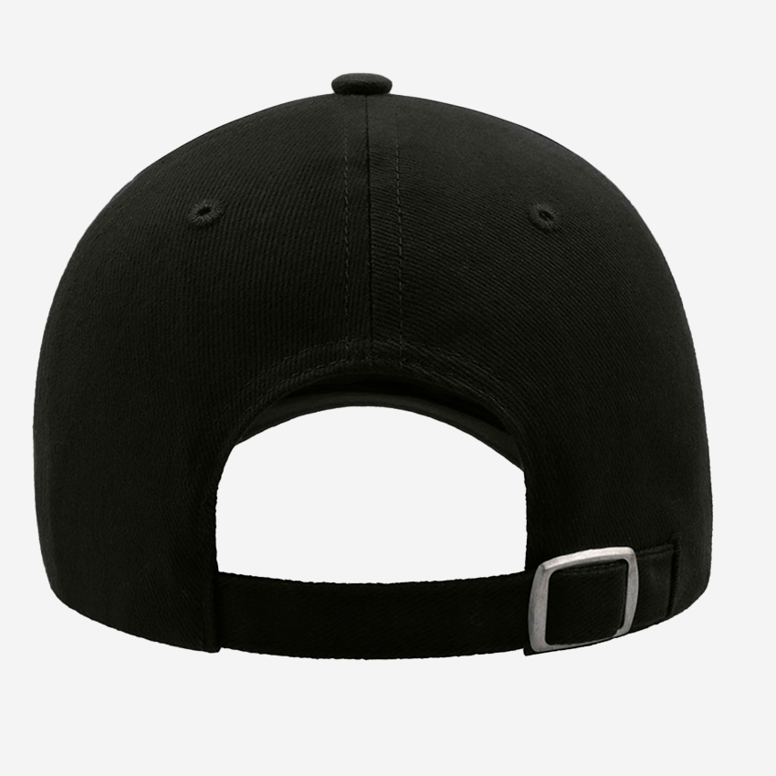 Бейсболка "Мария". Черная с белым логотипом