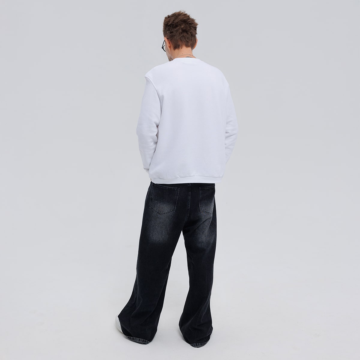 Свитшот "У тебя отличный вкус" белый 