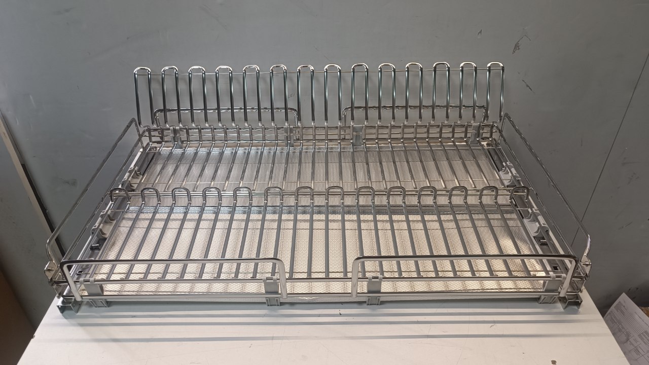 Выдвижная сушка для посуды INOXA ELLITE 5703EY/90-50PC 