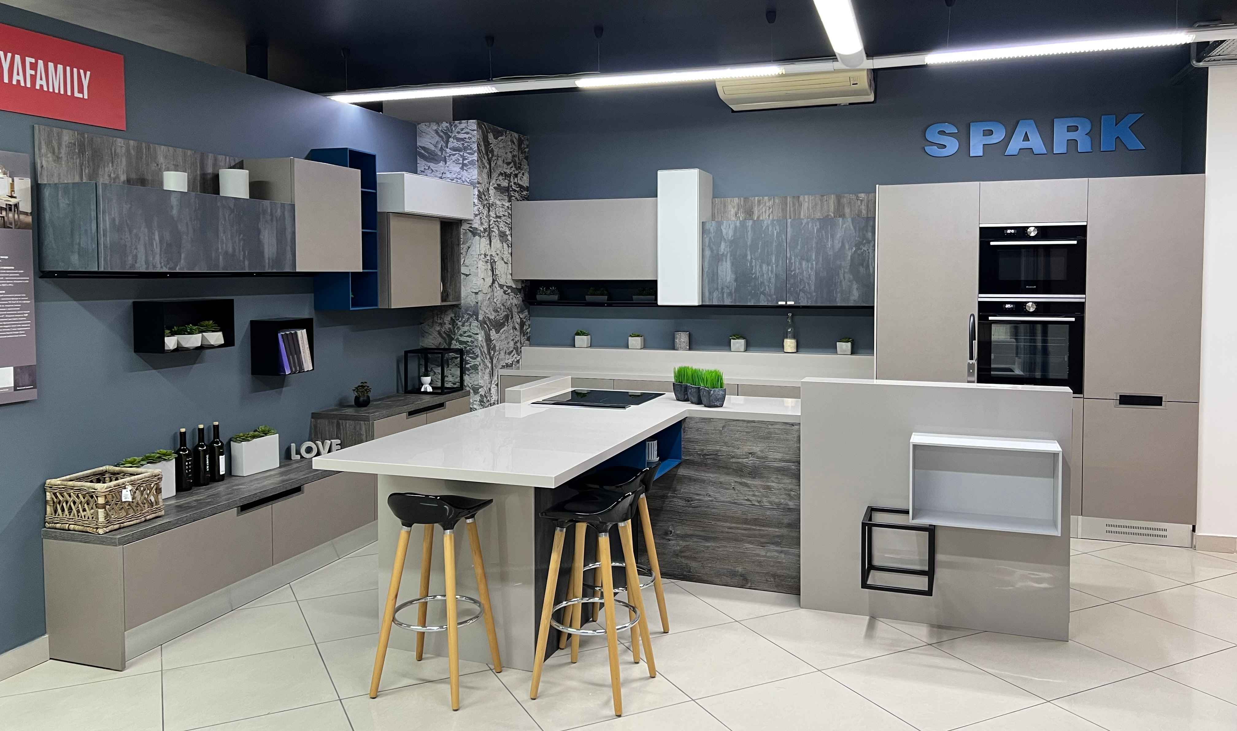 Кухонный гарнитур + Ливинг SPARK