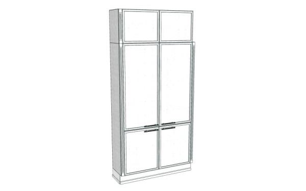 Шкаф распашной Vienna