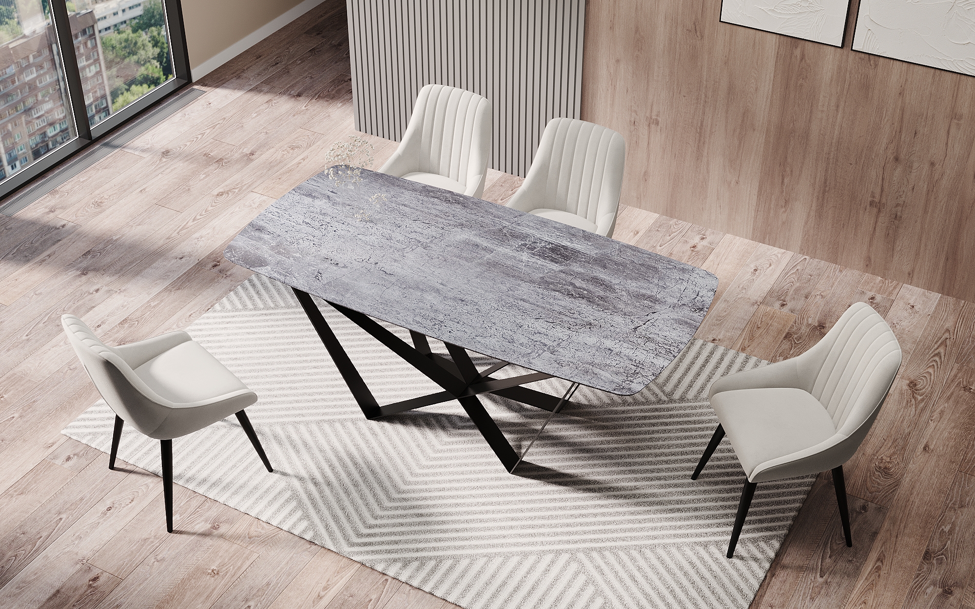 Стол MESSINA керамика