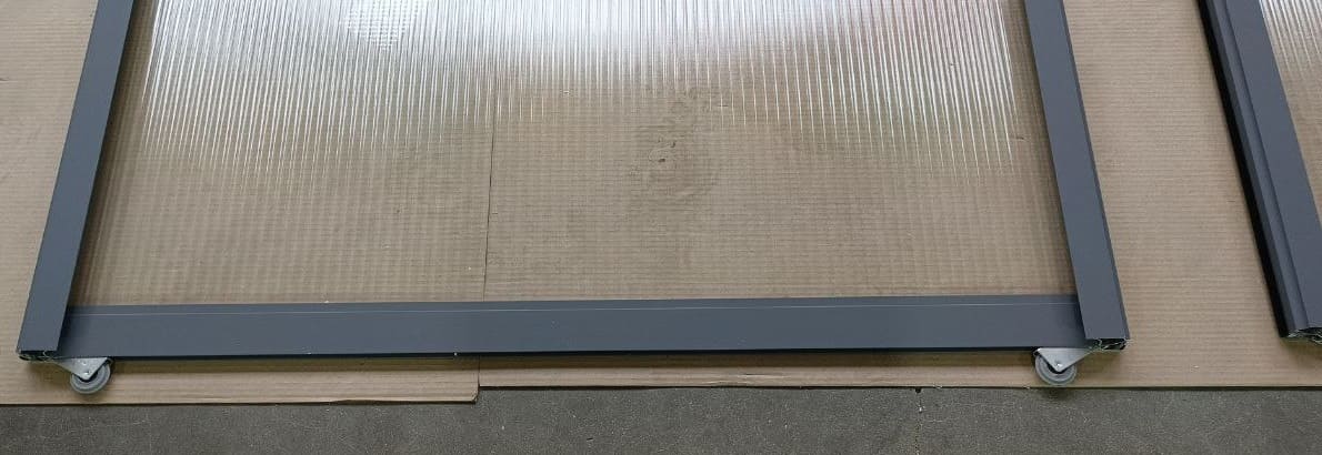 Дверные створки купе Стекло (В.2451 Ш.2192) 2шт.