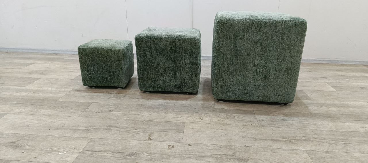 Пуф-елка МАРИЯ GRUU_OSK_3 Grumpy (комплект 3х пуфов разного размера) 