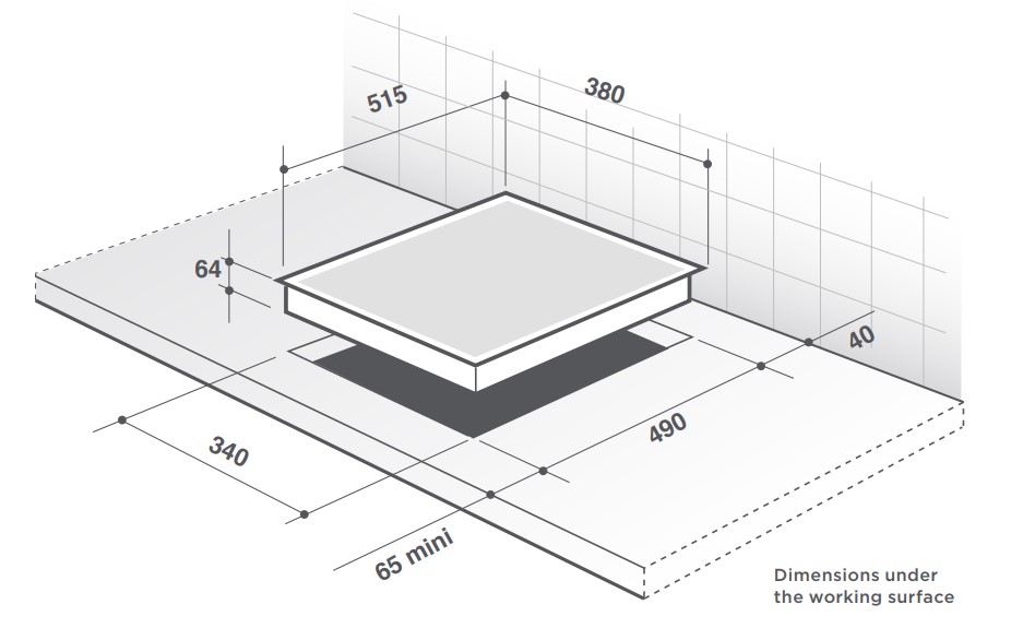 Варочная панель индукционная DE DIETRICH DPI7468XS 