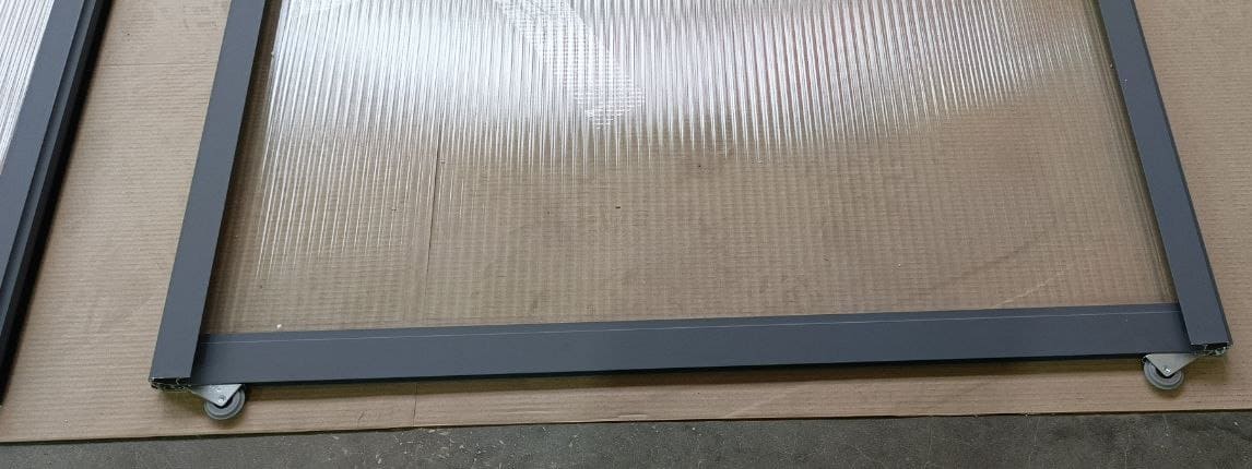 Дверные створки купе Стекло (В.2451 Ш.2192) 2шт.