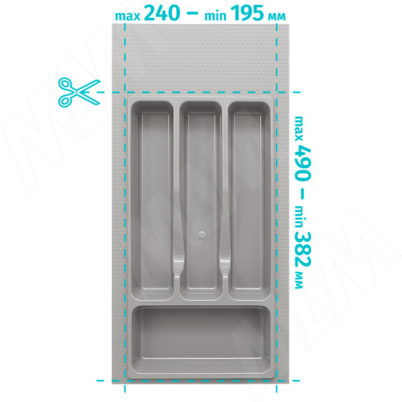 Лоток кухонный VOLPATO 73.30 GR 