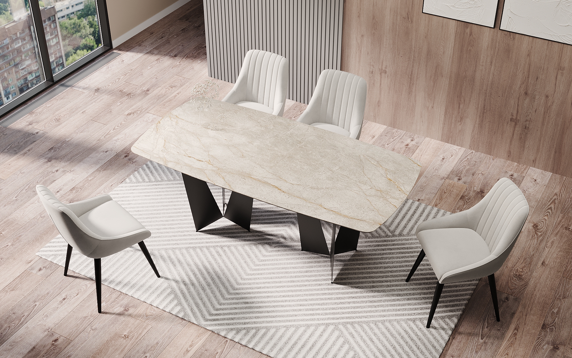 Стол CONTRA керамика