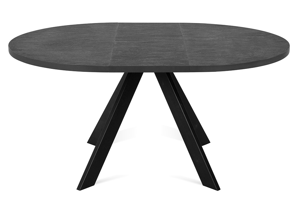 Стол раздвижной AERO FARGO 120 GRAFITE GM BK 120(+40)