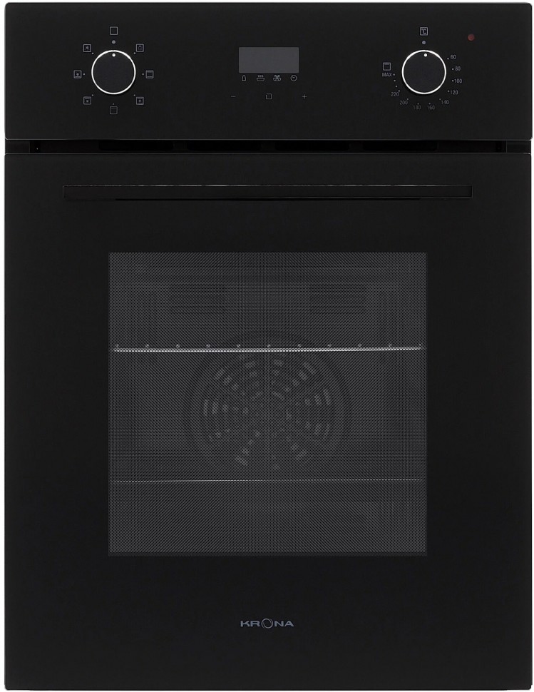 Встраиваемый духовой шкаф KRONA RITUS 45 BL/BL 