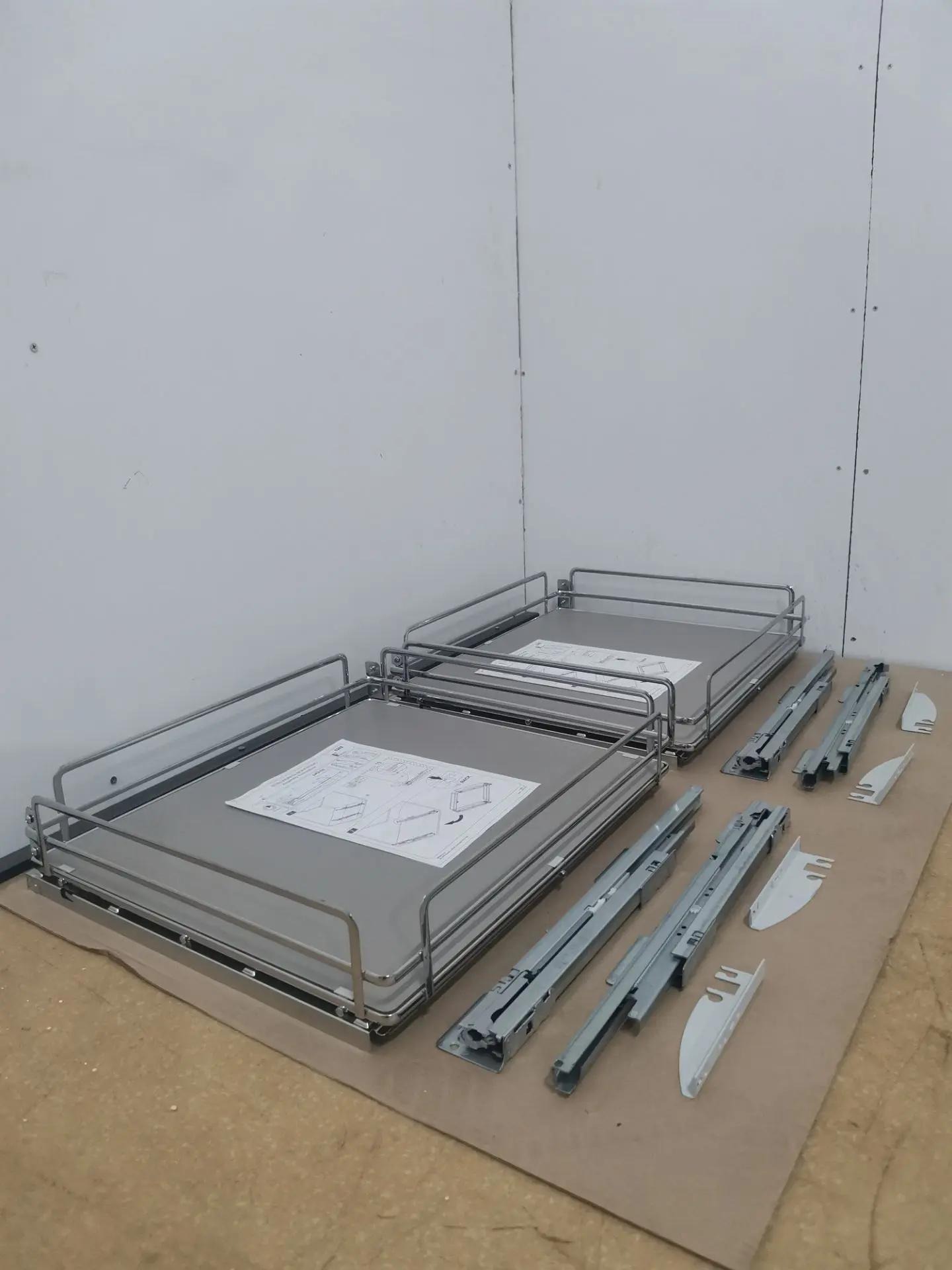 Комплект 2х выдвижных корзин INOXA ELLITE 5202EY/60-50PCCH 