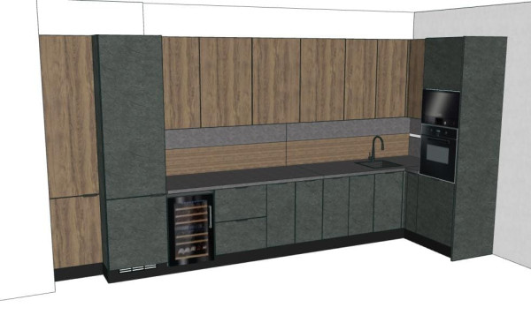 Кухонный гарнитур Вектор/Микс 22