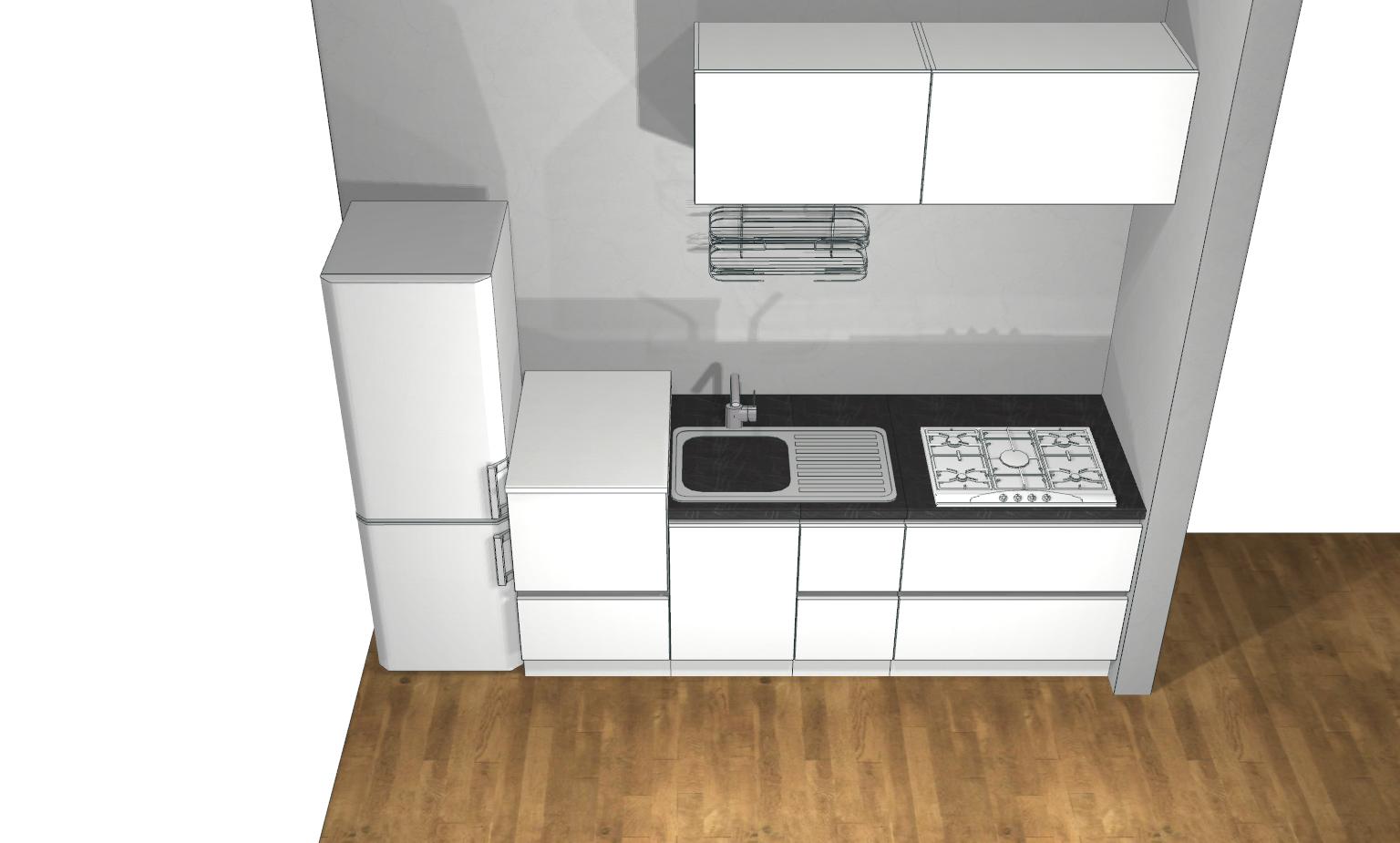 Кухонный гарнитур Vector акрил Minimal II