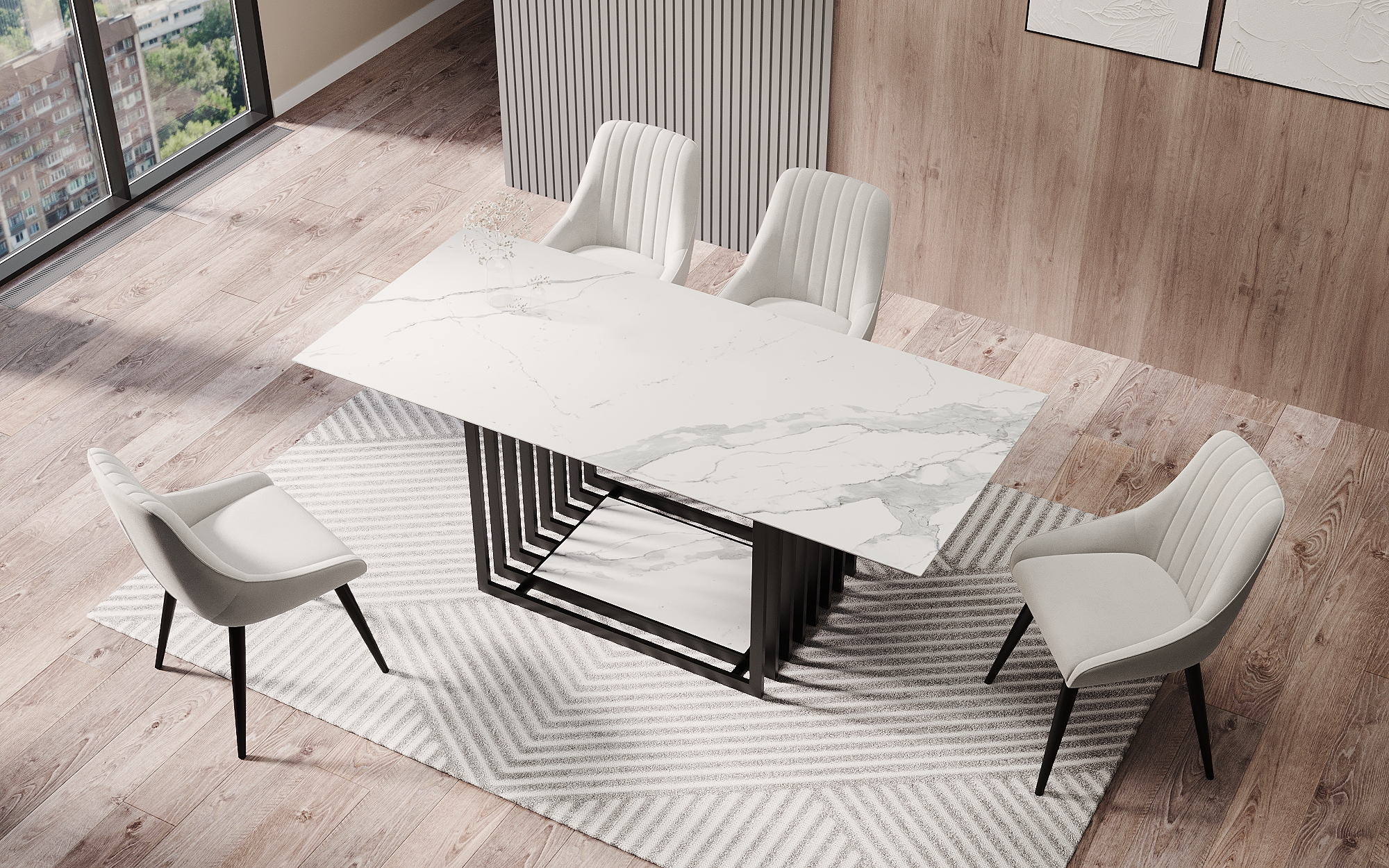 Стол LINE керамика