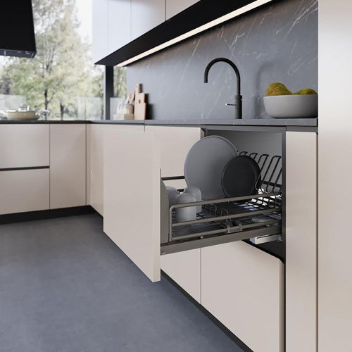 Выдвижная сушка для посуды INOXA ELLITE 5703ENPY/90-50PC16 900 мм