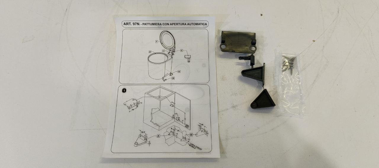 Ведро пластиковое INOXA Art. 97/G 