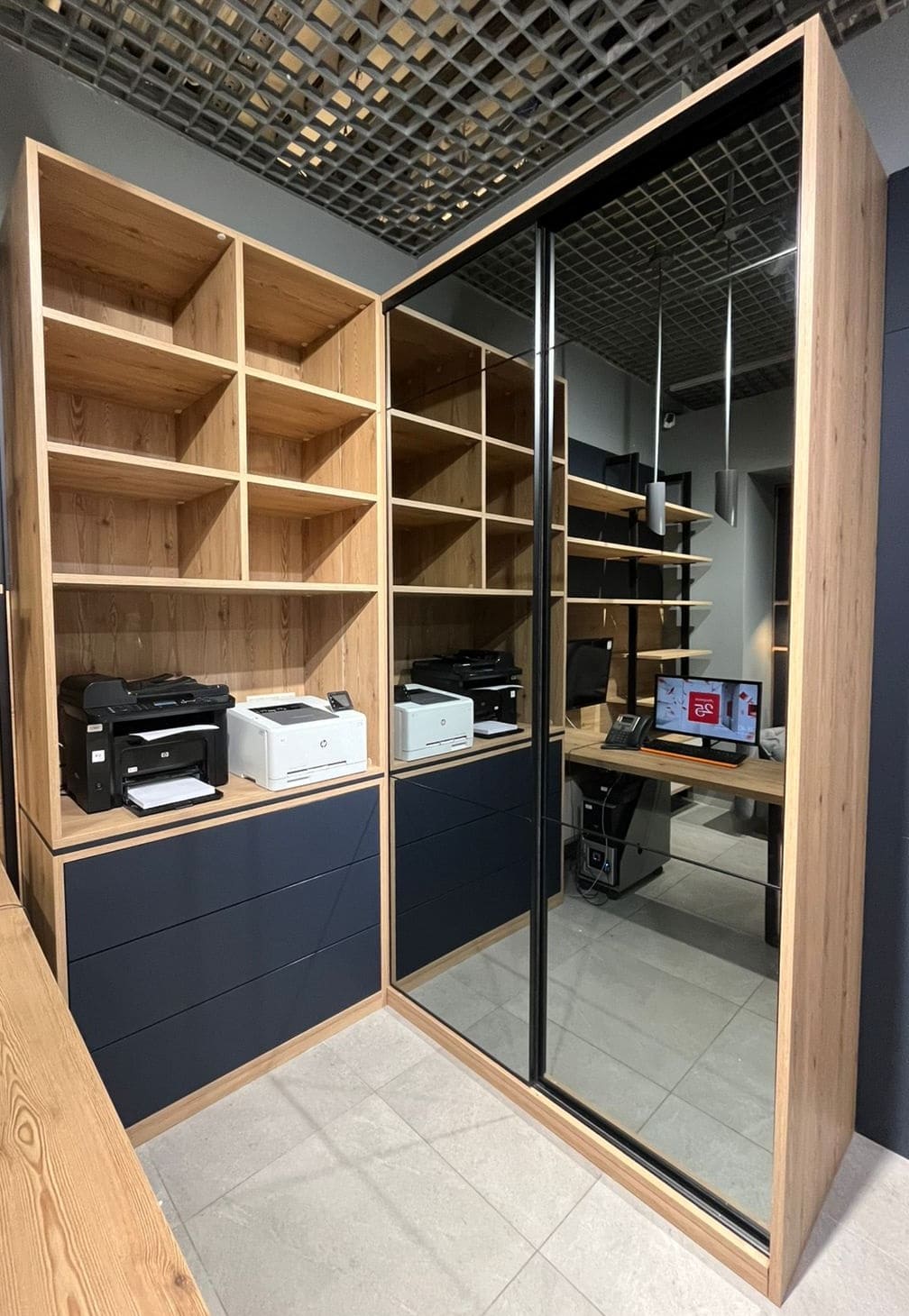 Шкаф-купе угловой Mix