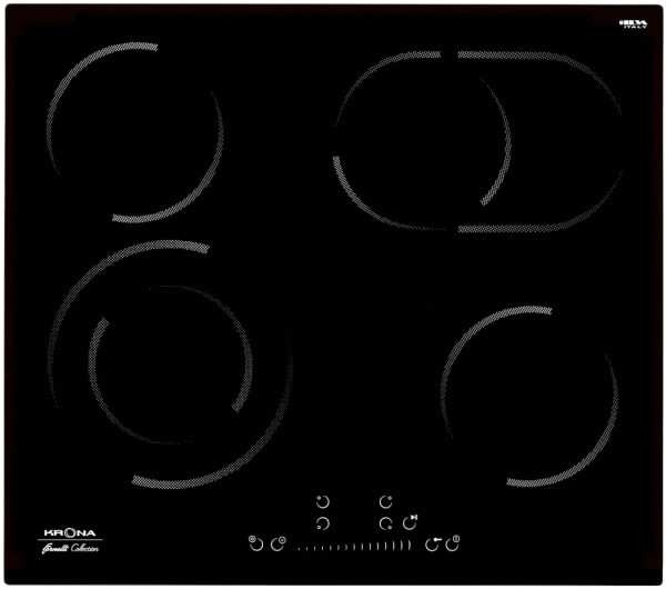 Варочная панель электрическая KRONA LEGGIERO 60 BL 