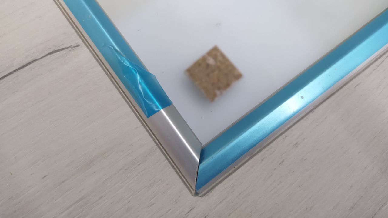 Фасад кухонный со стеклом 72.40 СТ Вяз