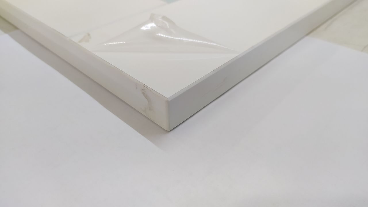 Фасад кухонный со стеклом 72.60 СТ Белый скандинавский (лак)