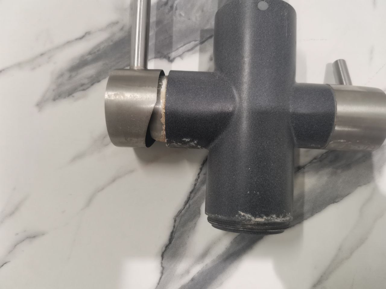 Смеситель 2в1 FLORENTINA 333.13Н.2123.102 Клио Черный 