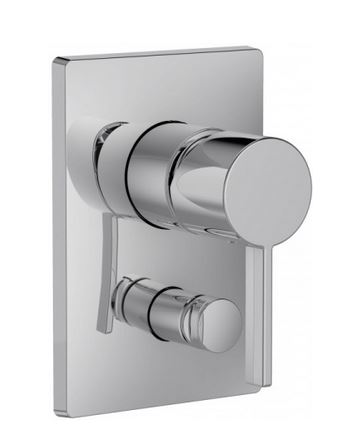 Встраиваемый смеситель E98723-CP MODULO Stillness на 2 выхода, хром