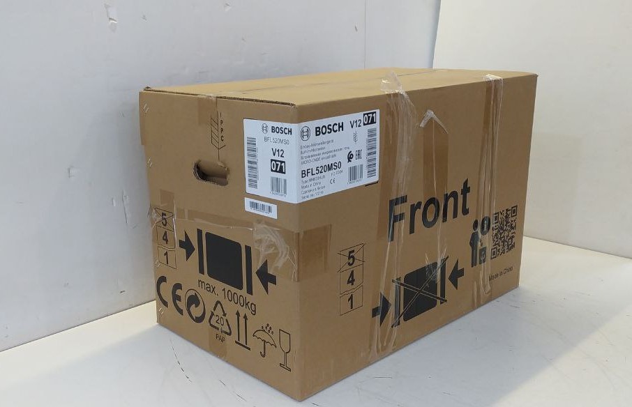 Встраиваемая микроволновая печь BOSCH BFL520MS0 нержавеющая сталь